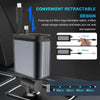 NebuloCharge – Starry Sky Car Charger with Retractable Cables &amp; Dual Ports