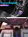 NebuloCharge – Starry Sky Car Charger with Retractable Cables &amp; Dual Ports